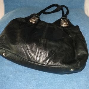 Bruce Makowsky soft leather shoulder bag.